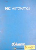 Miyano-Miyano BNC-20, BNC-34, Machine Program Tooling Maint Fanuc 10 -E 415 page Manual-BNC-20-BNC-34-02
